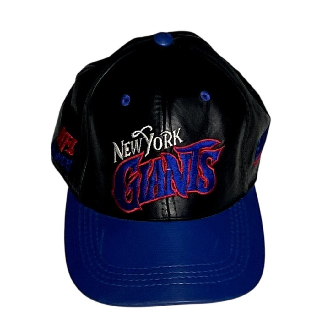 New York Giants NFL Vintage 90s Leather Hat Modern Brand